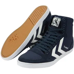 hummel Slimmer Stadil High-Top Sneaker dress blue/white kh 36