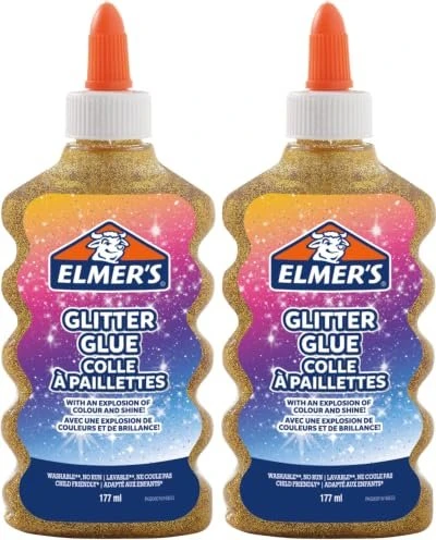 Glitzerkleber Elmer's Glitter Glue 177 ml - Gold