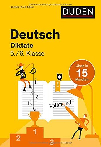 Marion Clausen - Deutsch in 15 Min - Diktate 5./6. Klasse (Duden - In 15 Minuten) - Preis vom 30.09.2026 22:30:23 h