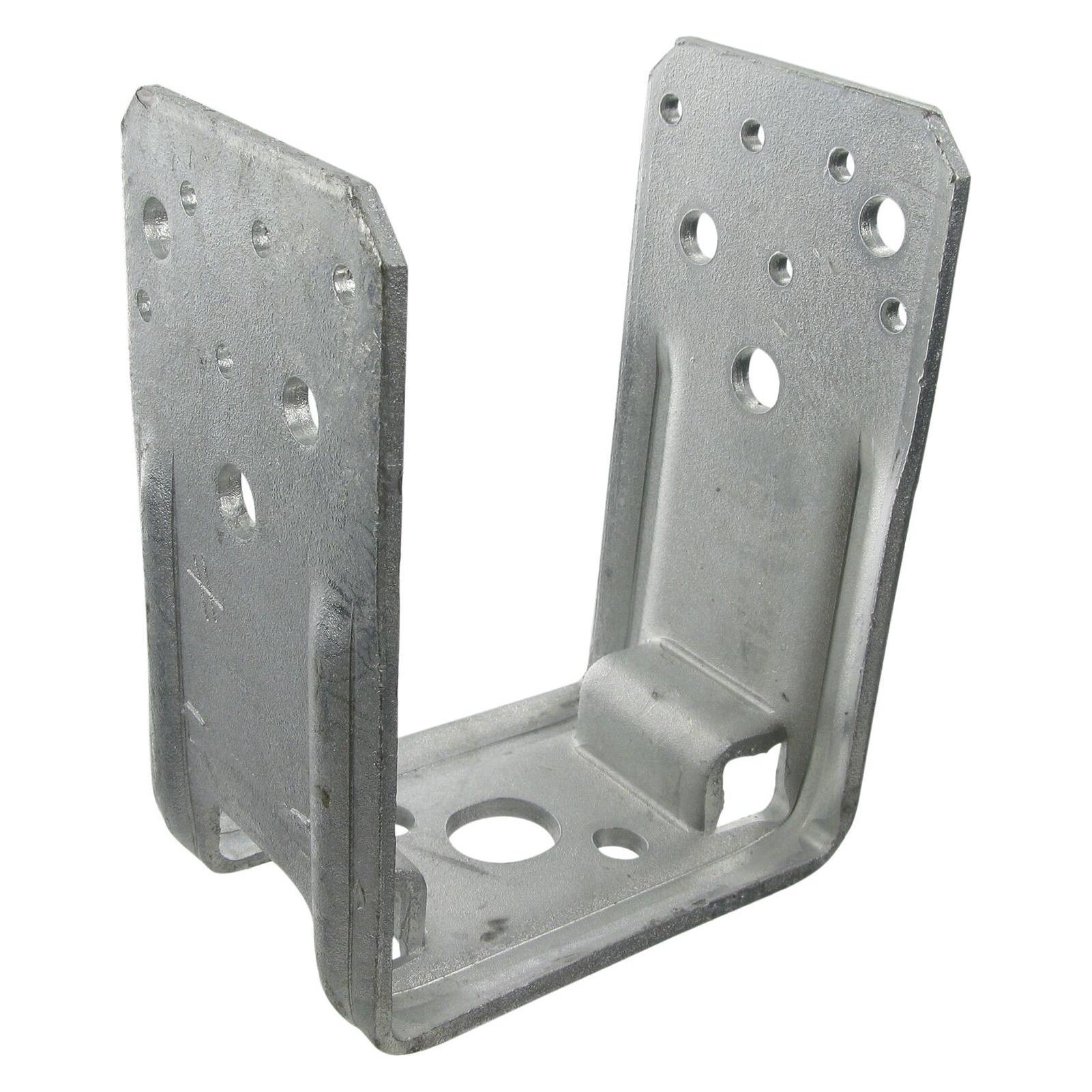 Simpson Sst Simpson PU Pfostenträger (Stützenfuss) Länge 120 mm Pfostenschuh feuerverzinkt (Stützenfuss, 1 Stk.) (218105)