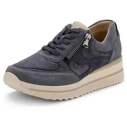 Plateau-Sneaker Luana Waldläufer blau, 42