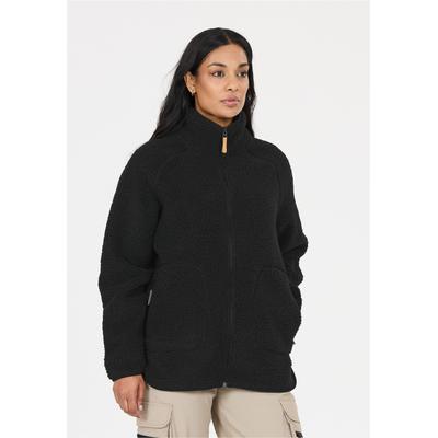 Fleecejacke WHISTLER "Pioneer", Damen, Gr. 36, schwarz, 100% Polyester, unifarben, normal, hoch geschlossener Ausschnitt, Jacken Fleecejacke, mit atmungsaktiver Eigenschaft