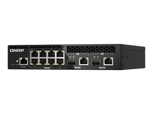 QNAP QSW-M2108R-2C - Switch - managed - 8 x 2.5GBase-T (QSW-M2108R-2C)