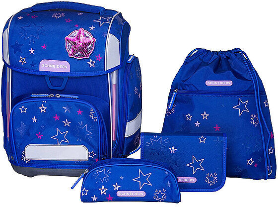 SCHNEIDERS Schultaschen Set Ergolite 9tlg Shooting Star EG