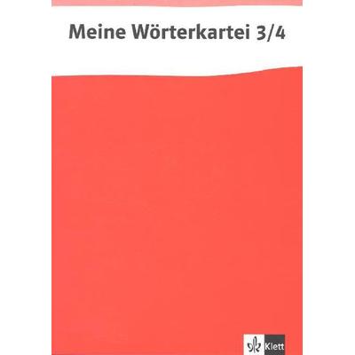 Meine Wörterkartei 3/4, Zubehör von , Klett Schulbuchverlag, 978-3-12-270859-7