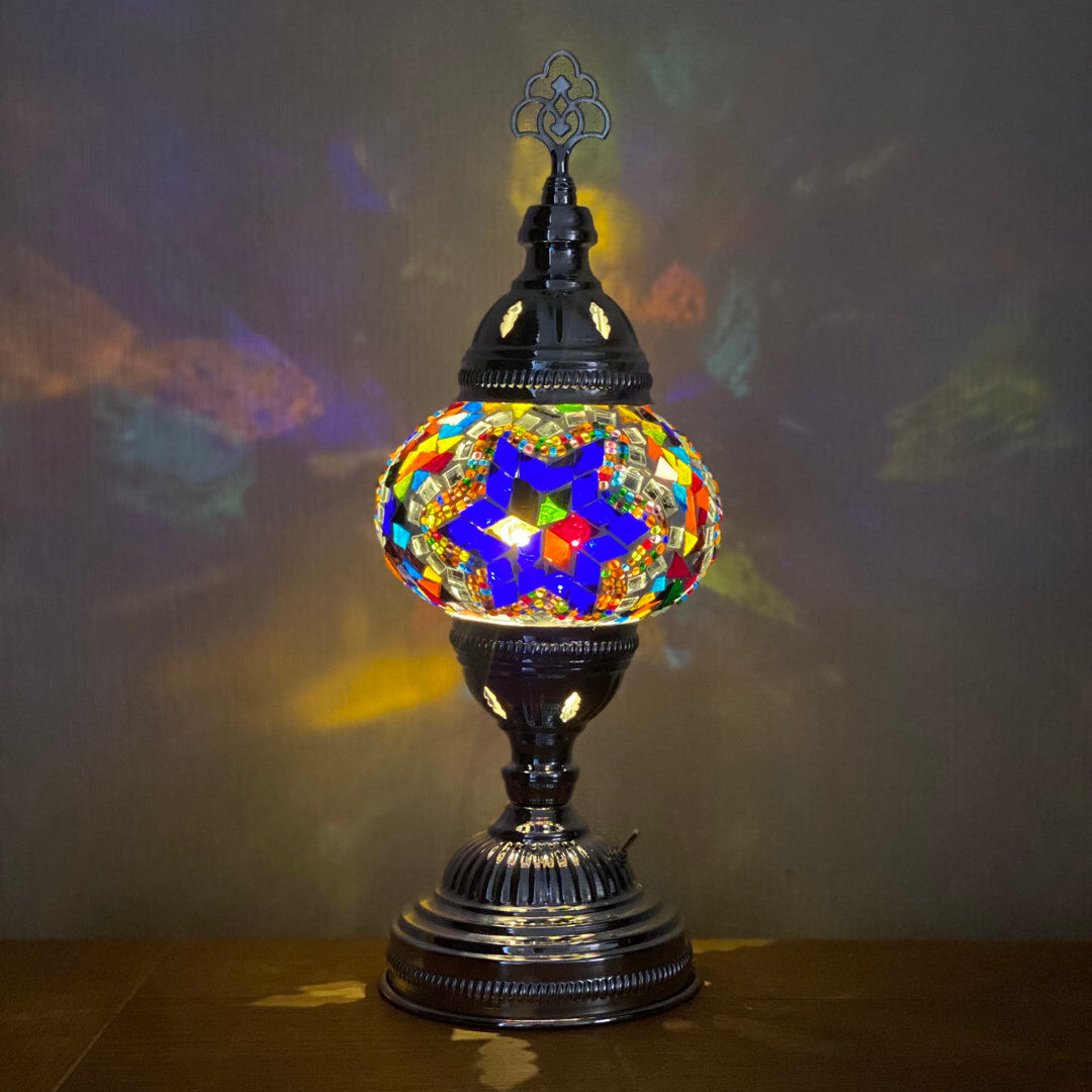 Latitude Vive Kearns Metal Lamp Multi Colour 118cm H X 30cm W X 30cm D