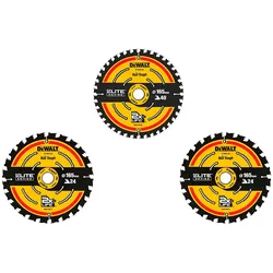 DEWALT ELITE Kreissägeblatt Set 3-tlg. 2x24, 1x40 - DT10397-QZ