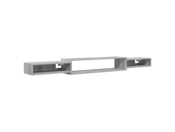 Wand-TV-Schrank aus Holzwerkstoff, Wandmontage Offene Lagerung, platzsparend, moderner Stil, einfache Reinigung, universell einsetzbar