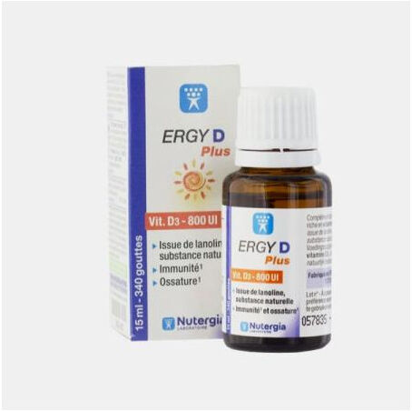 NUTERGIA ERGY D PLUS 15ml - 340 GOTAS