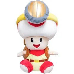 Together Plus CAPTAIN TOAD - Capitaine Toad - Peluche 18cm (18 cm)