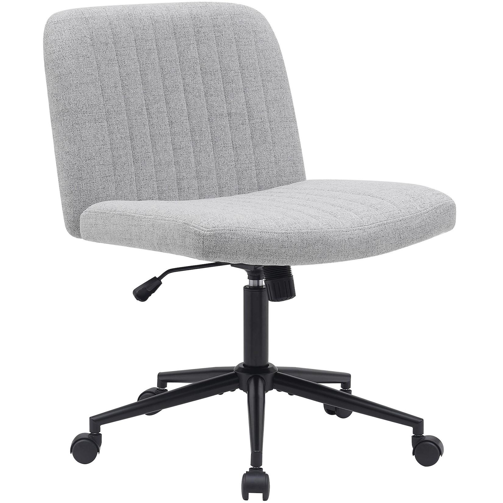 CLP Bürostuhl Kingman Stoff Farbe: hellgrau, Material: Stoff