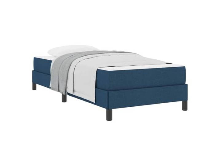 vidaXL Boxspringbett Blau 80 x 200 cm Stoff