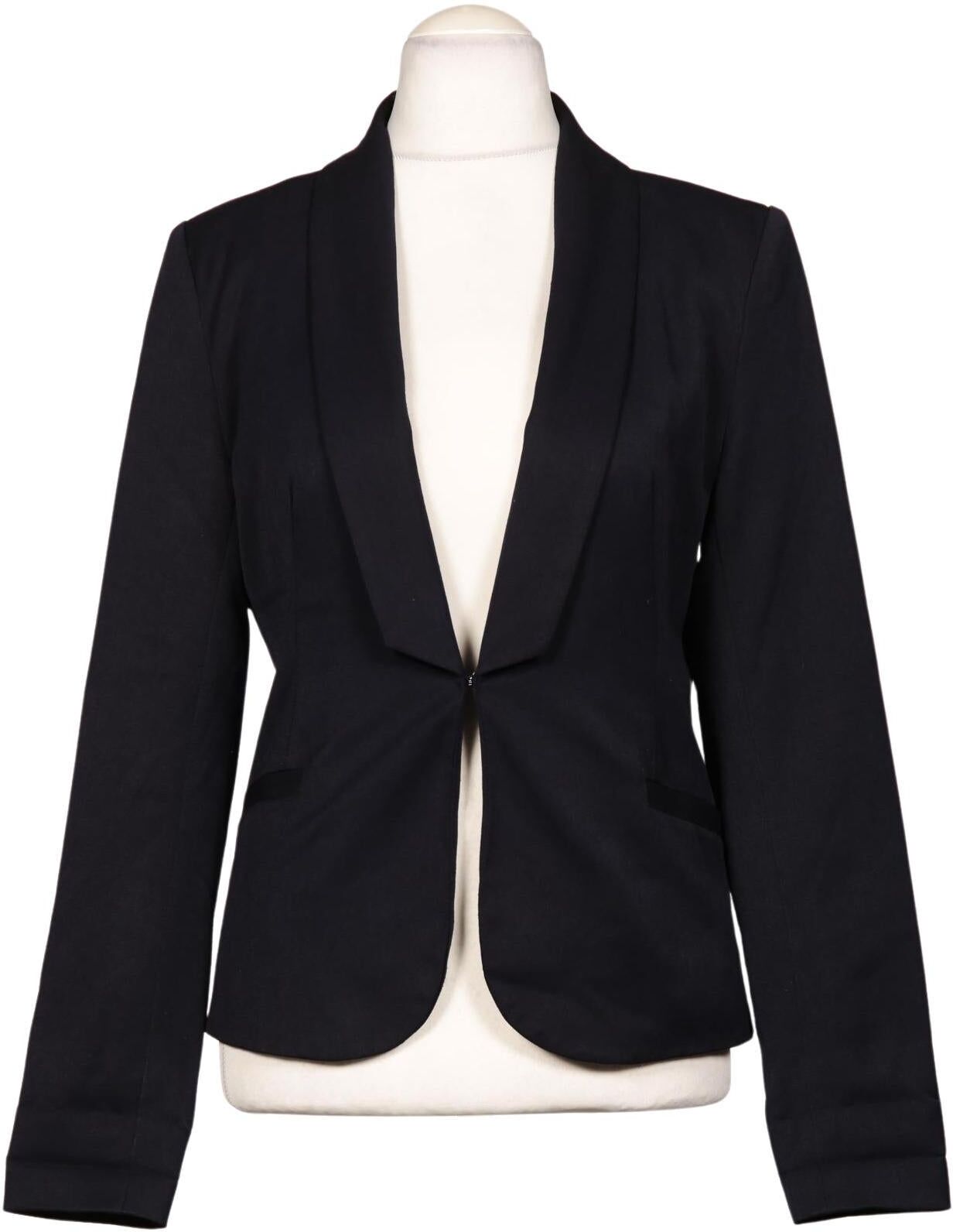 Minimum Damen Blazer, Marineblau, Gr. EU 40, Viskose / Elasthan / Synthetik - Second Hand
