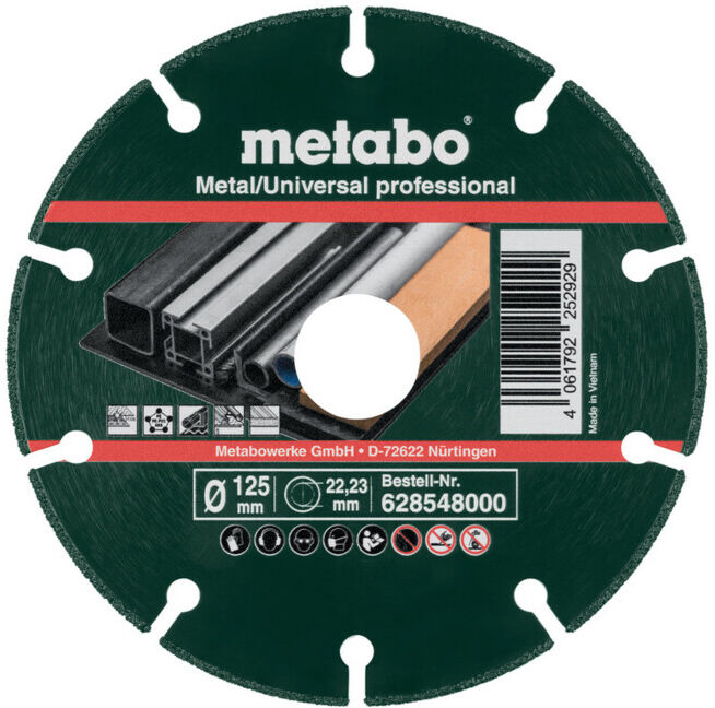 Metabo Disque diamant 125x1,3x22,23mm,