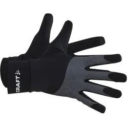 Craft ADV Lumen Fleece Laufhandschuhe Schwarz Gr. M