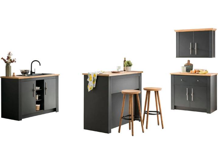 OTTO home Küche KS-Westminster, Breite 226 cm, ohne E-Geräte