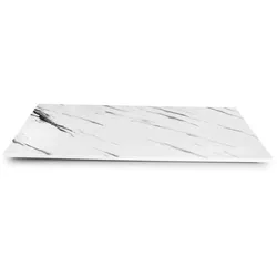 LACOR Tablett aus weißem Marmor NORD BUFFET Melamin 53x32,5 cm GN 1/1 63078