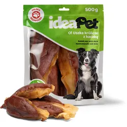 ideaPet Kaninchenohren mit Ente 500 g
