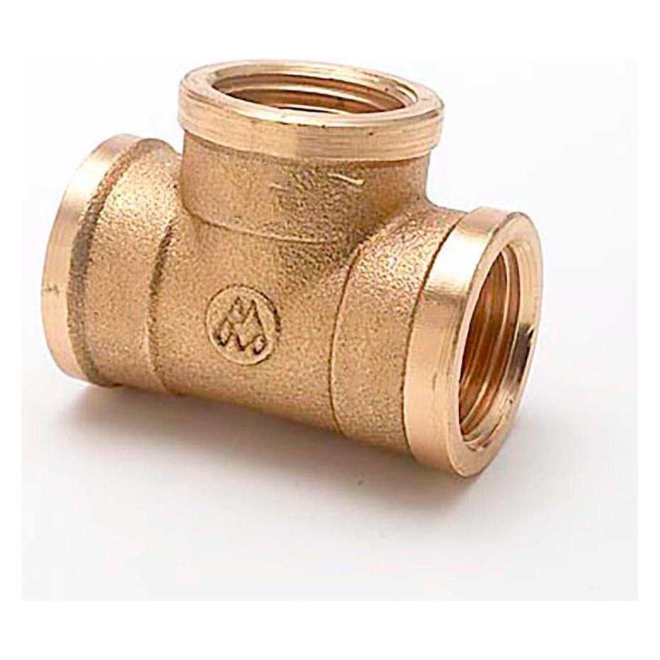 Metalgrup Tee f-f-f 1" brass (57627357)