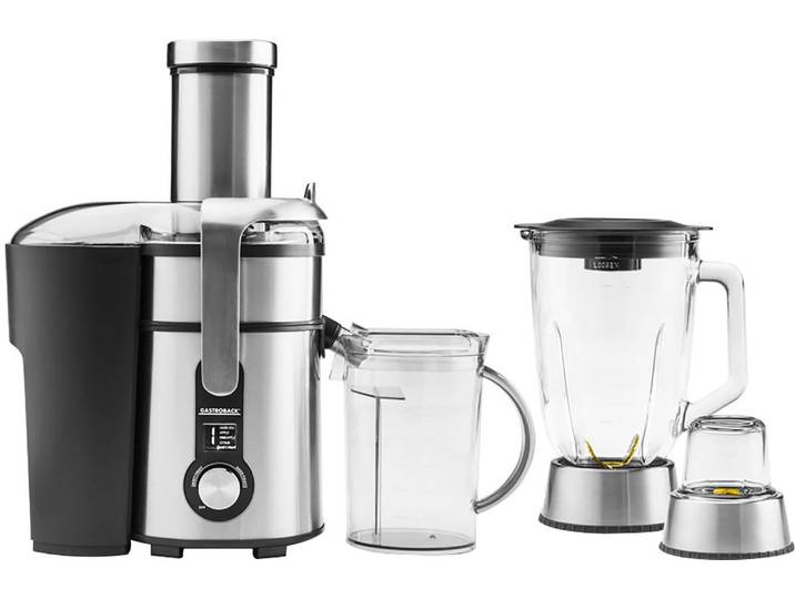 GASTROBACK Entsafter Design Multi Juicer Digital Pro 40153 , silber, B:39cm H:45cm T:37cm, Entsafter, Entsafter