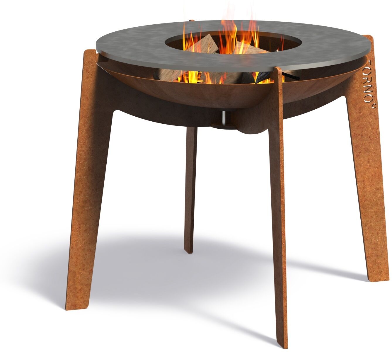 Vuurschaal Forno Cosa met bakplaat