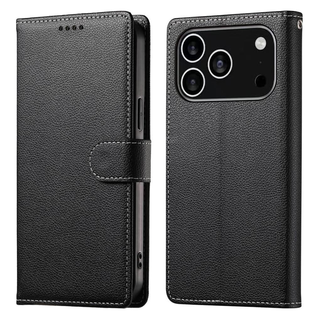 Cover-Discount Leder Etui Hülle Struktura Design (Apple iPhone 17 Pro, Apple iPhone 18 Pro) (61210660)
