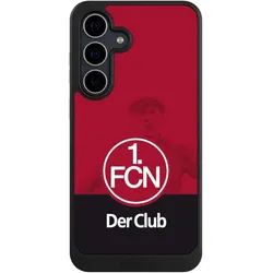Nivocase Hülle für Samsung Galaxy S25 FE Handyhülle NIVOcore Case Schwarz 1. FC Nürnberg Der Club (Samsung Galaxy S25 FE), Smartphone Hülle, Schwarz
