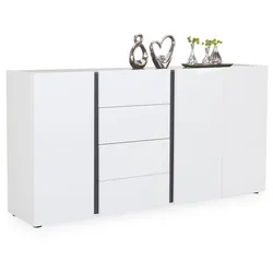 Sideboard ATRIUM (BHT 180x92x40 cm) - weiß - BHT 180x92x40 cm