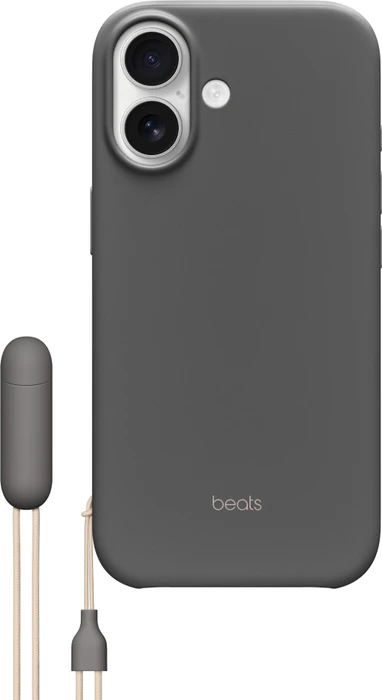 Beats iPhone Hülle mit Ständer für iPhone 17 mit MagSafe und Kamerasteuerung granitgrau