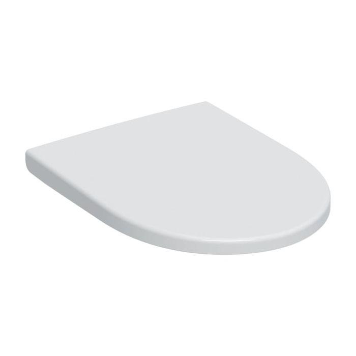 Geberit iCon WC-Sitz 501660011 Befestigung oben, abschließbar, Absenkautomatik, weiß
