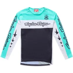 Troy Lee Designs Sprint Pro YO Moto Jugend Fahrrad Jersey
