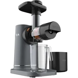 Ninja NIA JC151EU Slow Juicer, Entsafter, Grau, Schwarz