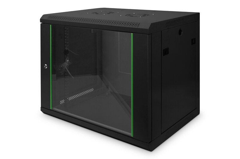Digitus 19" Wandgehäuse Dynamic Basic Serie 9HE 600x450mm schwarz
