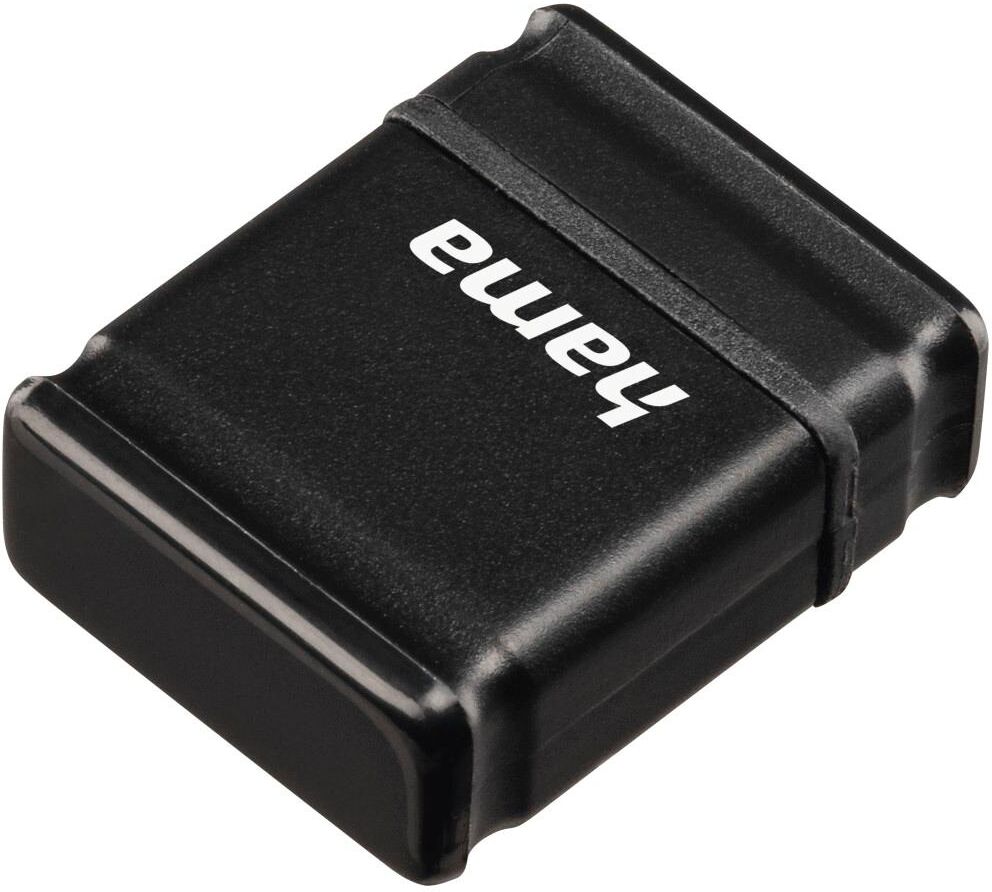 Hama USB-Stick "Smartly, USB 2.0, Schwarz", schwarz, 32 GB, USB-Sticks, USB-Stick