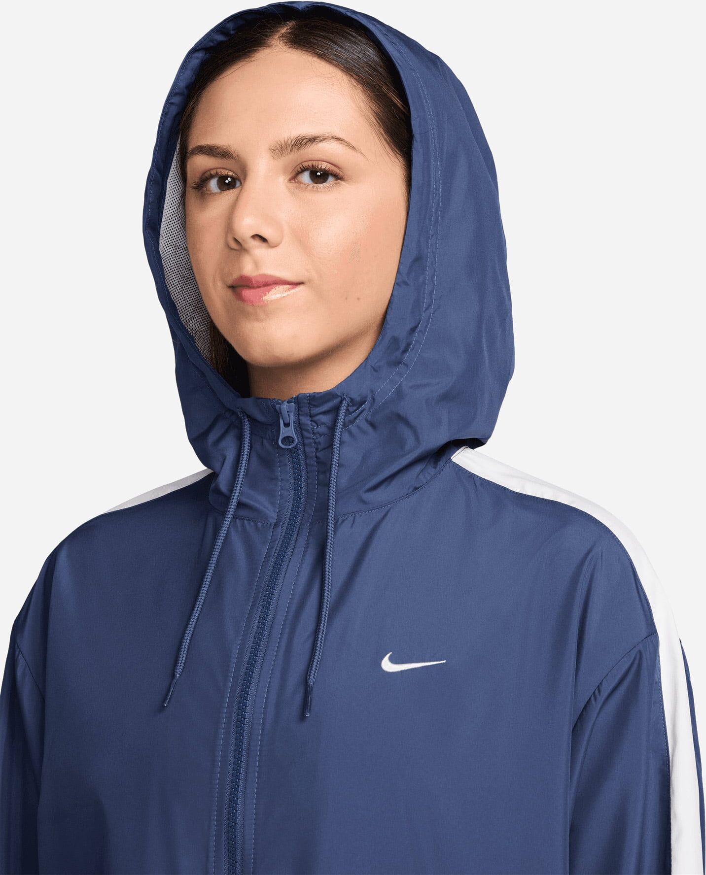 Nike Insert W - Felpa - Donna - Blu S