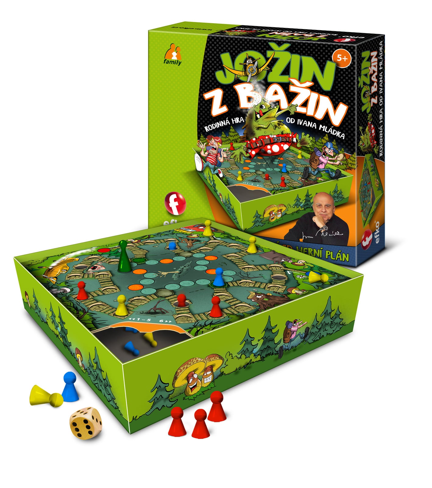 Jožin uit het moeras gezelschapsspel van EFKO