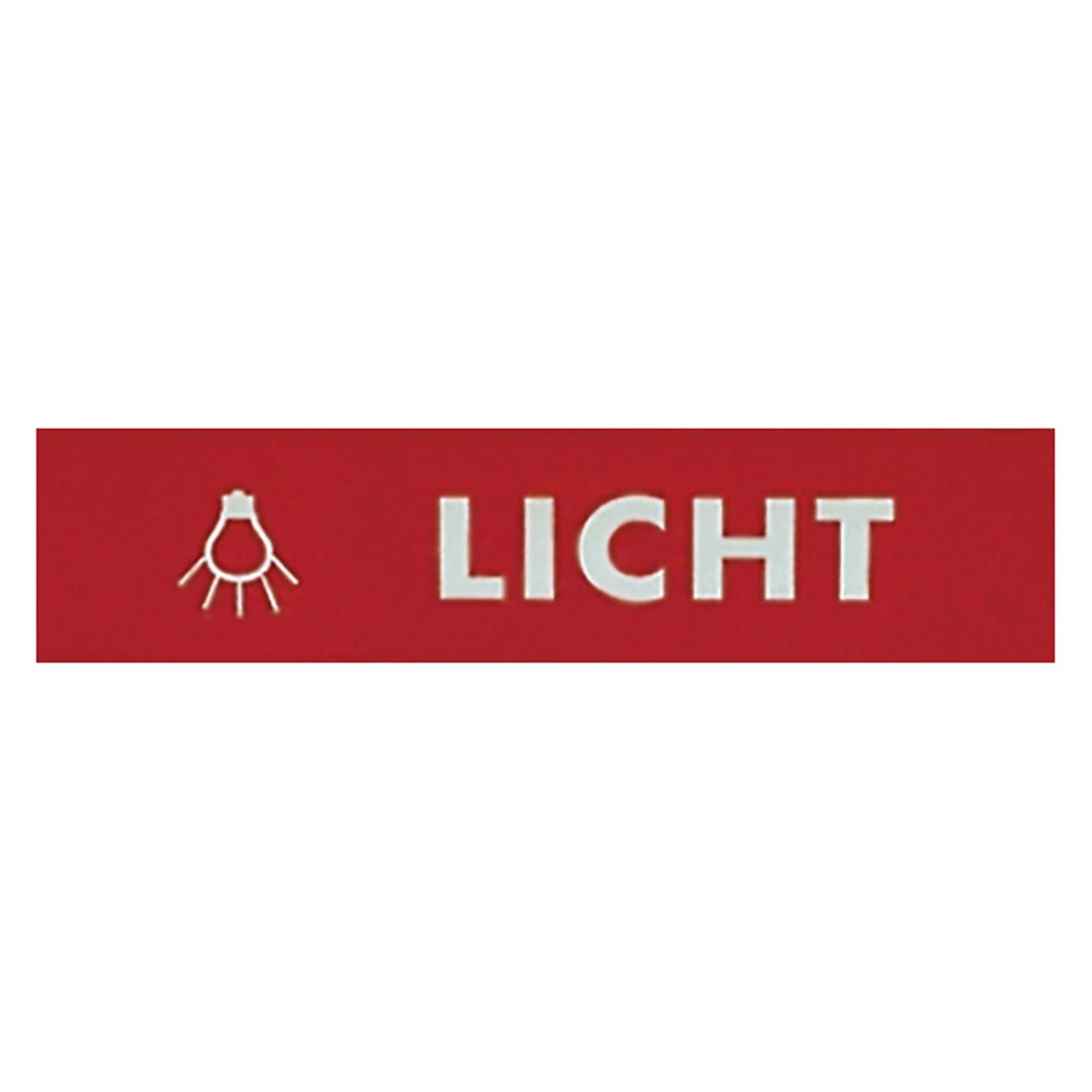Urmet Lichtschild rot (51026)