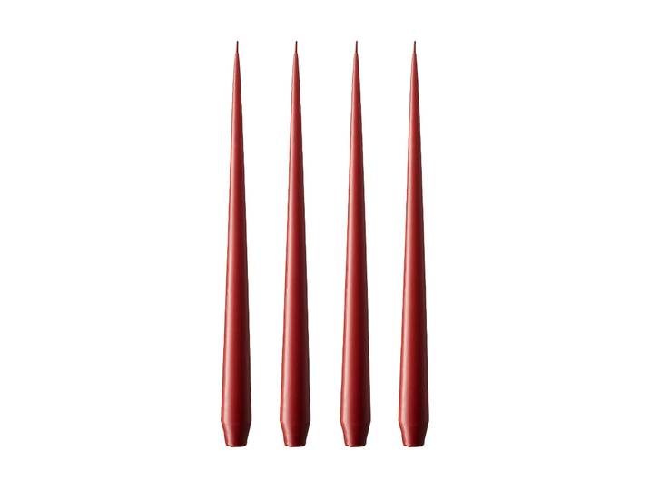 ester & erik Bougie ester & erik Lot de 4 mat aged rust, 32 cm