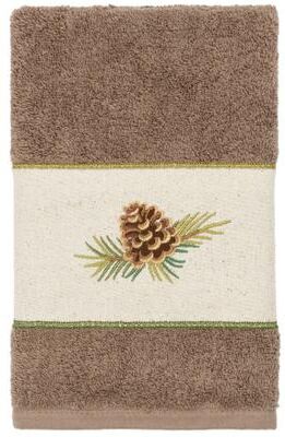 Authentic Hotel and Spa 100% Turkish Cotton Pierre Embellished Hand Towel