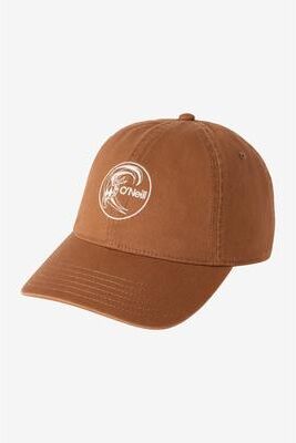 O'Neill s O'riginals Salty Circle Surfer Dad Hat in Toffee, Twill