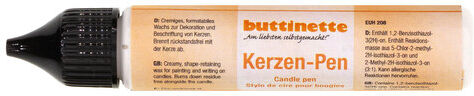 buttinette Kerzen-Pen, weiß, 30 ml