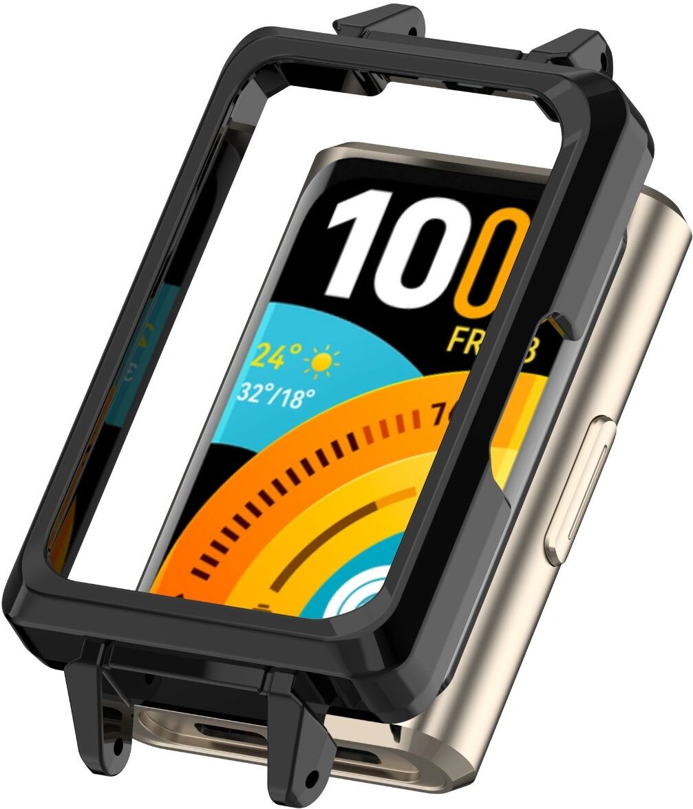 INF Coque de remplacement PC compatible avec Huawei Band 11 - Coque clip-on protectrice, non compatible avec 11 Pro Le noir