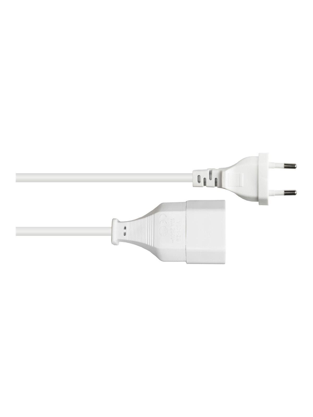 Good Connections - power extension cable - Europlug to CEE 7/17 - 20 cm