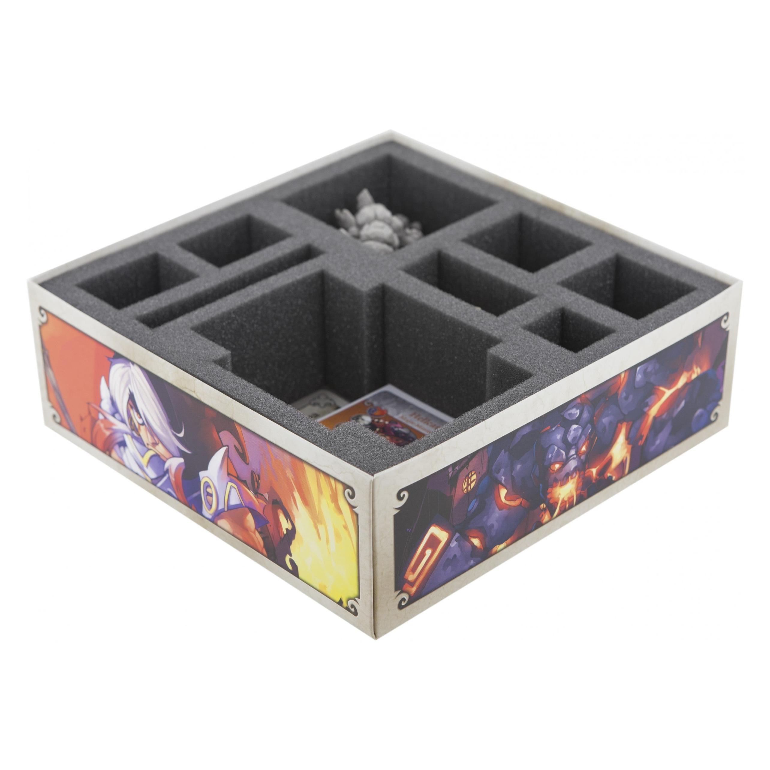 Feldherr BF070AQ09 - Schaumstoff-Set für die Arcadia Quest: Whole Lotta Lava Brettspielbox (Schaumstoff) (BF070AQ09)