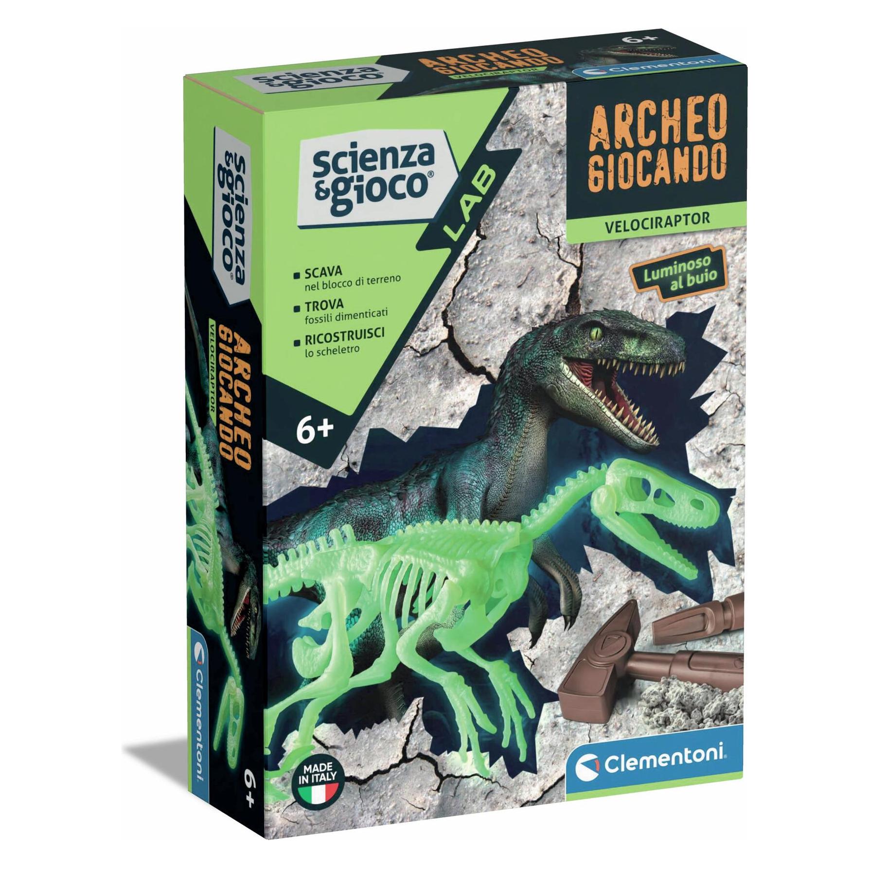 Clementoni Archeogiocando - Velociraptor (19227)