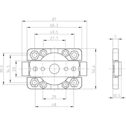 Rademacher 94331000 Antriebslager für Small-Motoren Deltadore