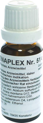 REGENAPLEX GmbH REGENAPLEX Nr.51 c Tropfen zum Einnehmen 15 ml 02642872