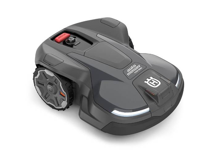 Rasenmähroboter HUSQVARNA Automower 430X NERA, 3200 m² , grau (anthrazit), B:54cm H:28cm T:75cm, Rasenmähroboter, Rasenmähroboter, Automatischer Rasenmäher mit LED Scheinwerfern