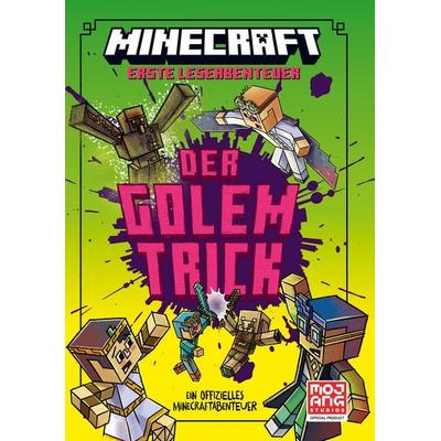 Minecraft Erste Leseabenteuer. Der Golem-Trick, Gebundene Ausgabe von Nick Eliopulos,Mojang AB, Schneiderbuch, 978-3-505-15164-4