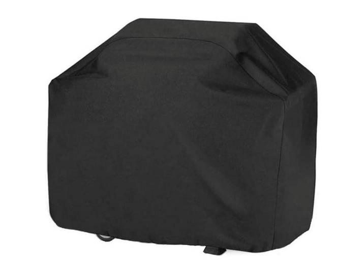 Grill Abdeckhaube 145x61x117cm wasserdicht und UV-beständig, Schwarz, 61x117x145 cm, Grills, Grillzubehör